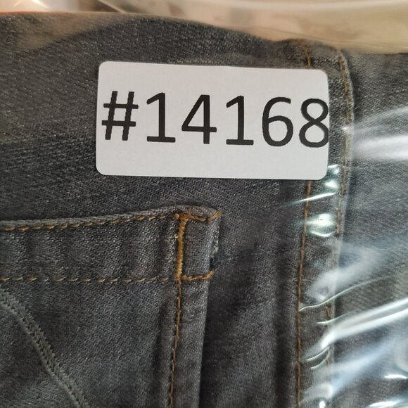 New York & Company Jeans Womens 16 Gray Mid-Rise Straight Leg Stretch Denim - Picture 9 of 9